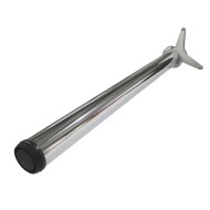 Picior cromat pentru masa H=710 mm Picior cromat pentru masa H=710 mm